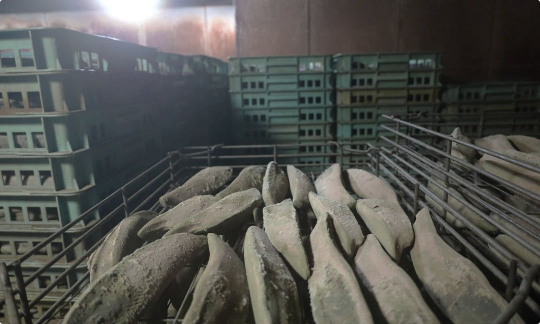 素材の大きさ、脂のノリによってどのような商品に向いているのかを判断し、仕分けされる。